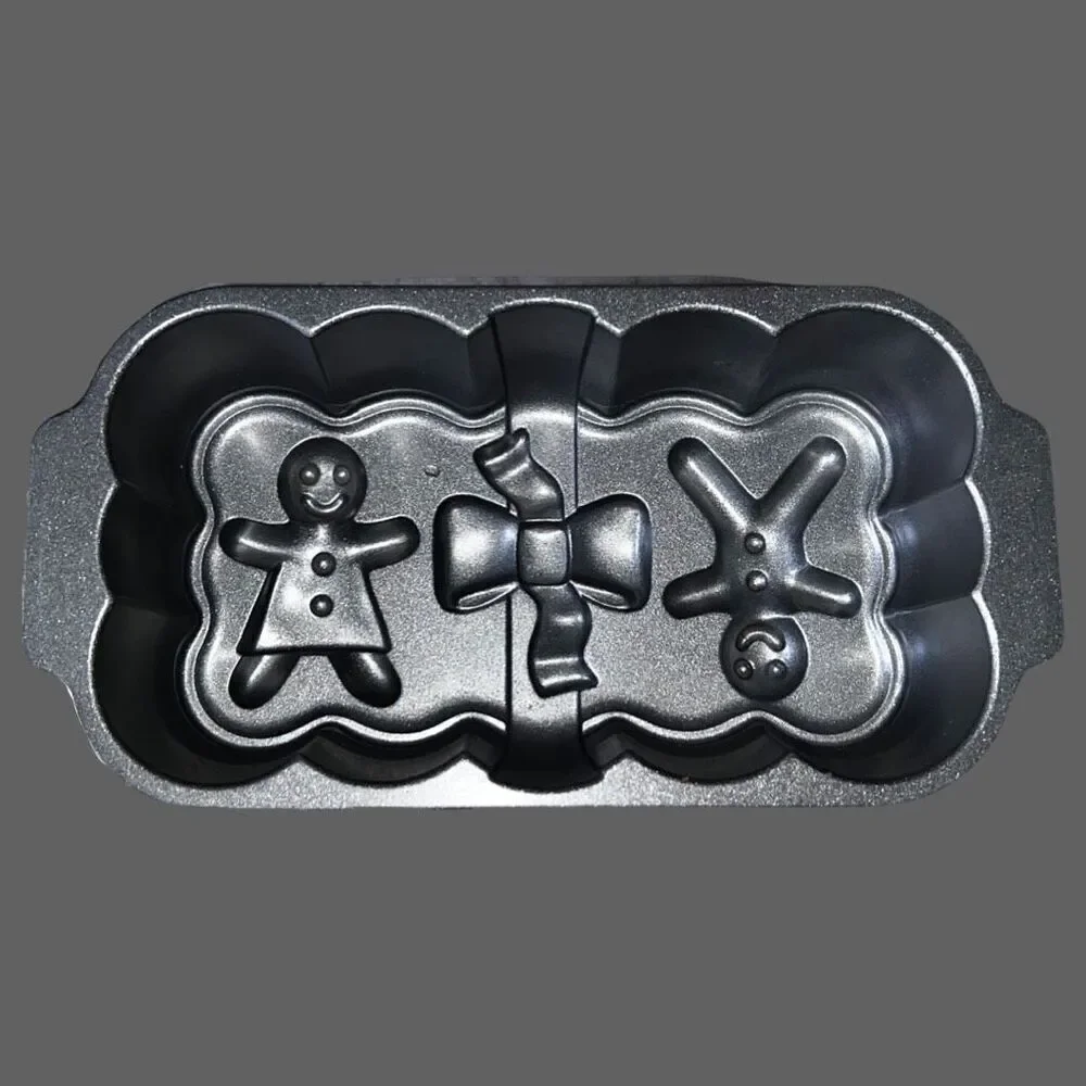 Nordic Ware Gingerbread Loaf Pan Heavy Cast Aluminum 6 Cup 1 LB